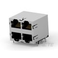 Te Connectivity Modular Connectors / Ethernet Connectors Stk 8 Pos 2X2 Shld Cat5 5569260-1